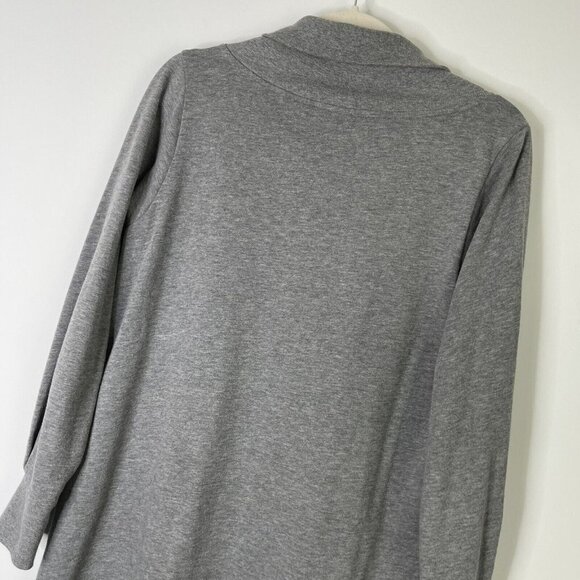 Soft Surroundings Sweatshirt Tunic Top Women’s Size Small Gray - Picture 6 of 8